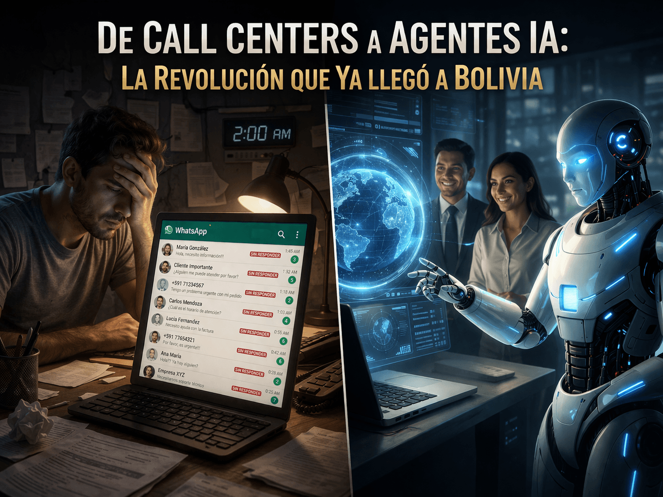 De Call Centers a Agentes IA: La Revolución que ya llegó a Bolivia