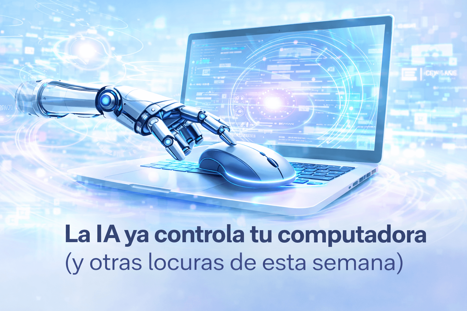 La IA ya controla tu computadora (y otras locuras de esta semana)
